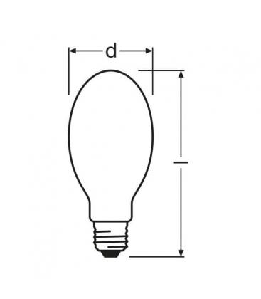 Lampada al sodio NAV-E 210W E40 Plug in - Soluzione di illuminazione 8515-10496
