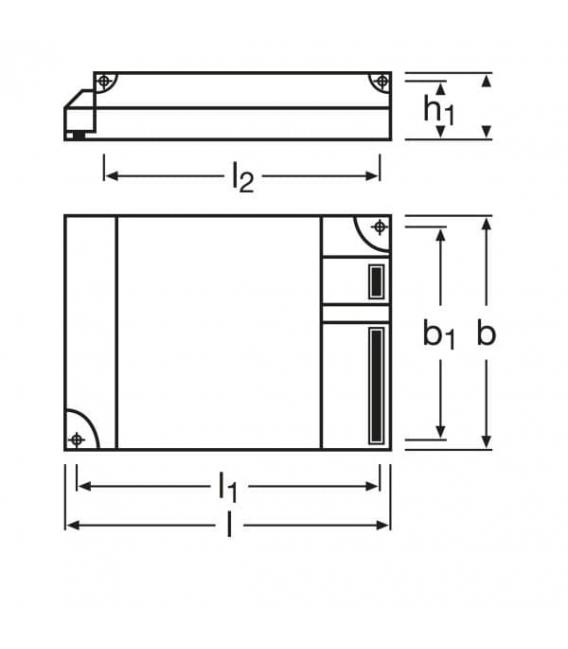 QTP M 1x26 42W Ballast électronique - Solution d'éclairage efficace – Photo