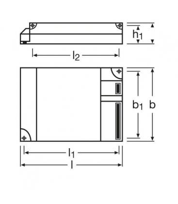 QTP M 1x26 42W Electronic Ballast - Efficient 8529-10553