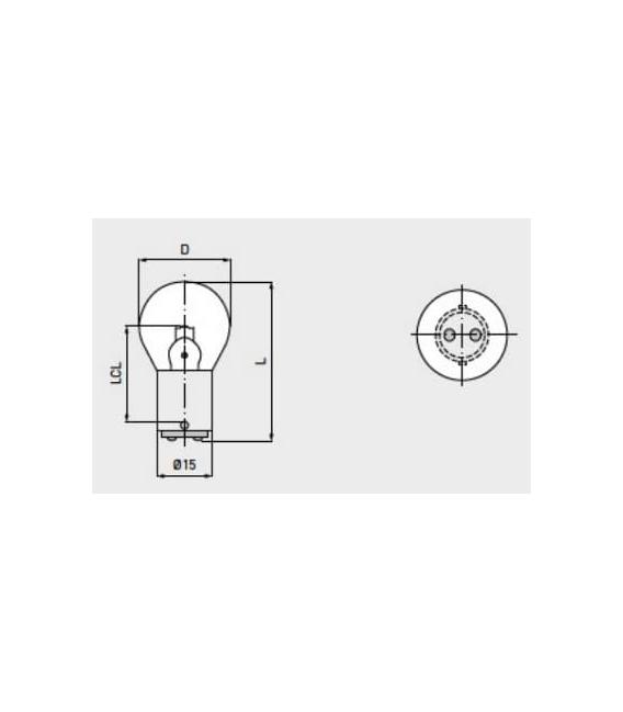 Osram 70473 - 6V 5W BA15d BLS Lamp for Specialty Use – photo