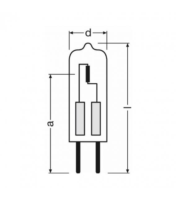 Halostar ECO STAR 67416 12V 7W G4 Ampoule halogène 12V – Photo