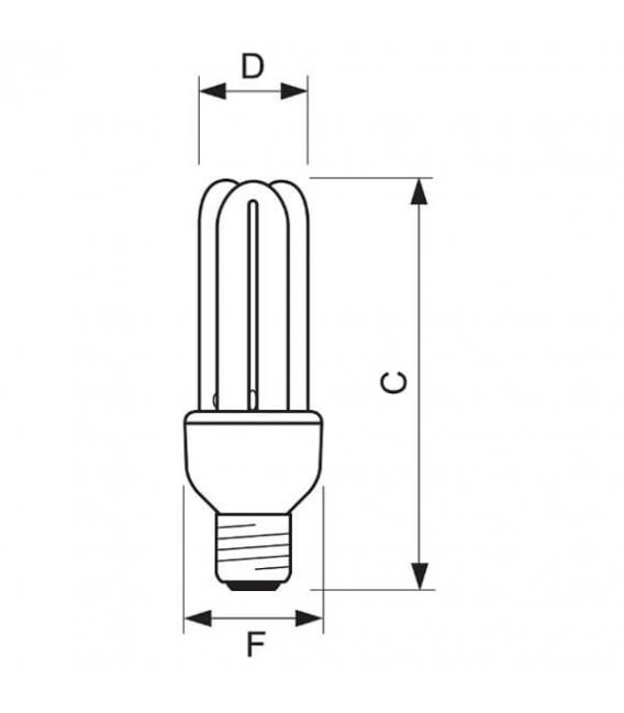 Lampe LED Genie 11W 865 CDL E27 – Photo