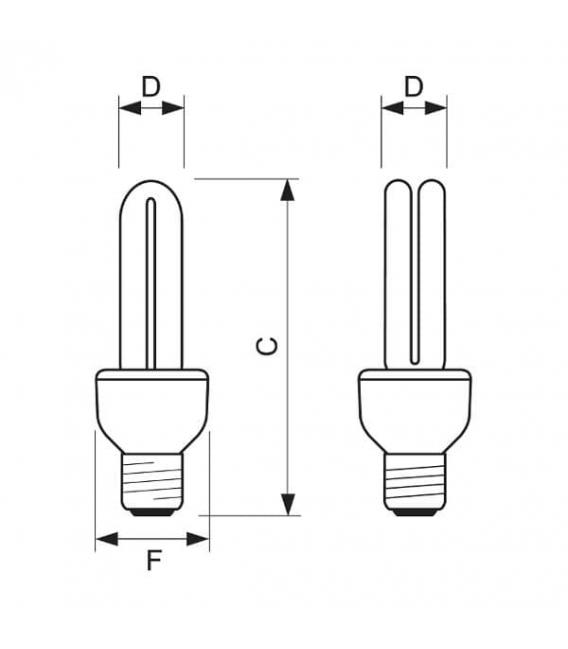 Genie 5W 827 WW E27 LED Lamp – photo