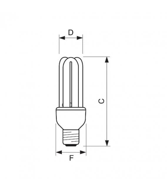 Lampe LED Genie 8W 865 CDL E27 – Photo
