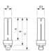 CFL Master PL-C 10W 830 4P 8666-10911