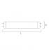 Aquastar T8 F36W 174 10000K G13 Plant Lamp 8698-11032