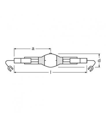 Lampada K12s HQI-TS 1000W D S Pro di qualità - Illuminazione ad alogenuri metallici 442-1115