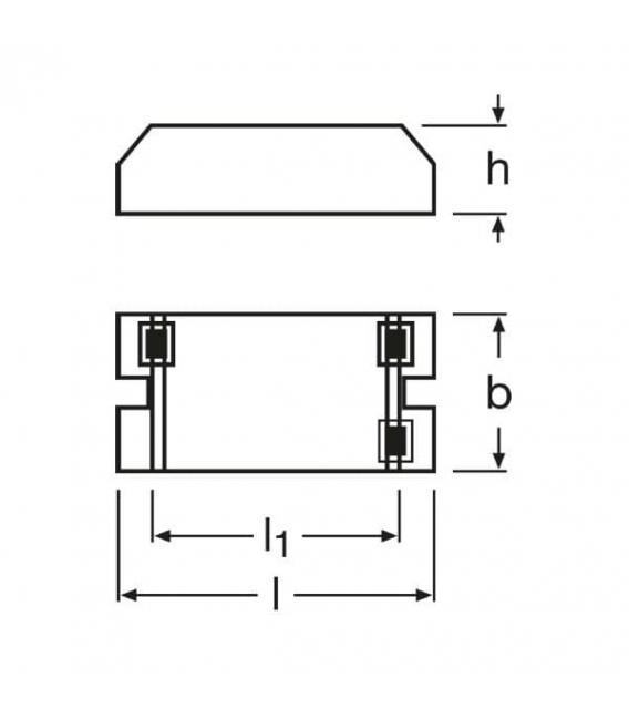 QT ECO 1x18 Electronic Ballast - 220V S – photo