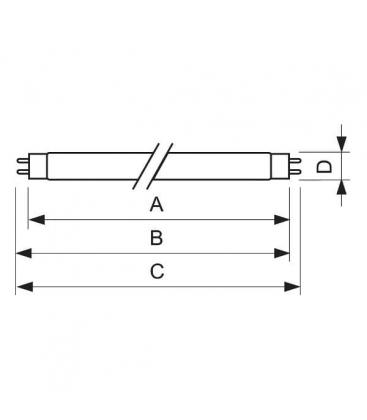 36W G13 BLB Black Light - UV Lamp 8863-11525