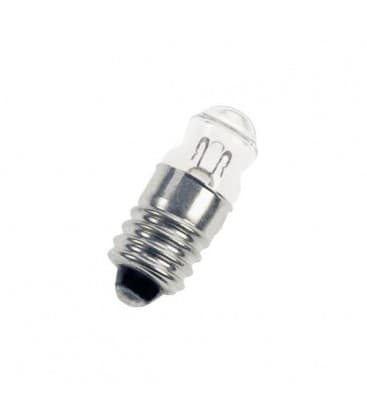 Bombilla de linterna E10 3644 3.7V 300mA con lente 468-1161