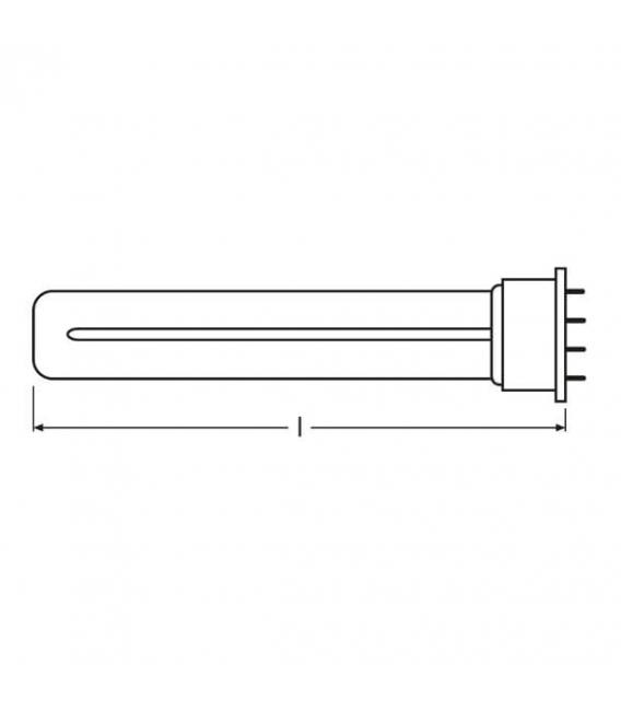 9W OFR PL-S G23 : Lampe de stérilisation UV-C à efficacité – Photo