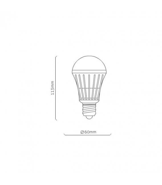 Lampada LED Globe G60 6W Bianco Caldo E27 - Lampade LED – Foto