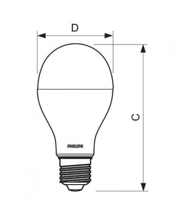 Lampe LED CorePro LEDBulb 13 75W E27 - Eclairage 9101-12346