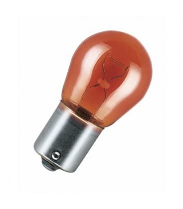 12V Car Bulb PY21W 21W BAU15s Orange Automotive 495-1237