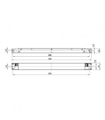 ELXc 149.858 Elektronska predstikalna naprava za 1x49W T5 9151-12540