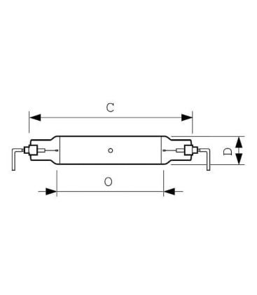 Offset Print Diazo HPM 15 - Lampe UV-A de qualité supérieure pour la reprographie. 9167-12579