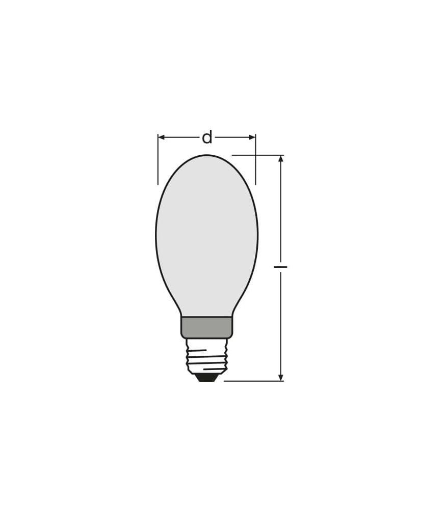 Ampoule HQI 70W 10000K Double Embout R7S - Éclairage Aquarium Marin Et Récif