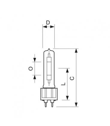 Maîtrisez votre éclairage avec Lamp Master SDW TG 100W 825 GX12 1 Mini 9193-12660