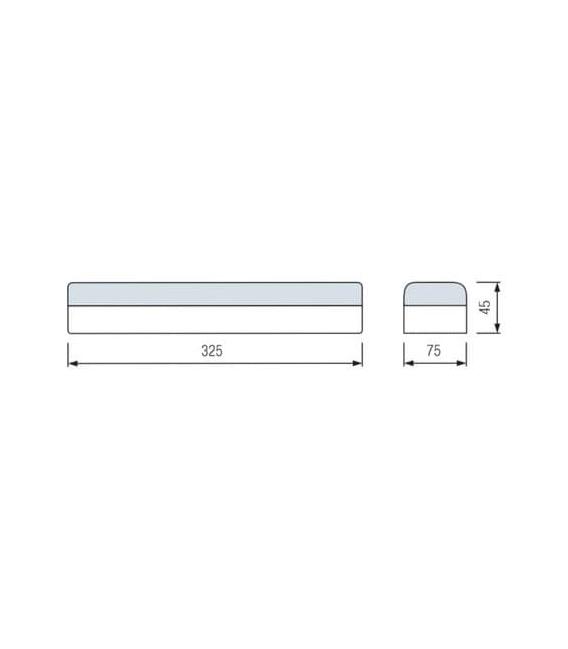 LED Emergency Luminaire HL308L 2.4W - 5h Runtime – photo