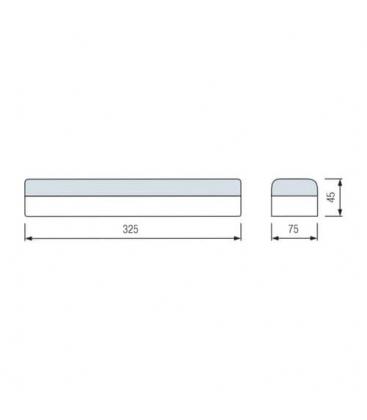 Svetilka LED za zasilno razsvetljavo HL308L 2,4 W - čas delovanja 5 ur 9203-12685
