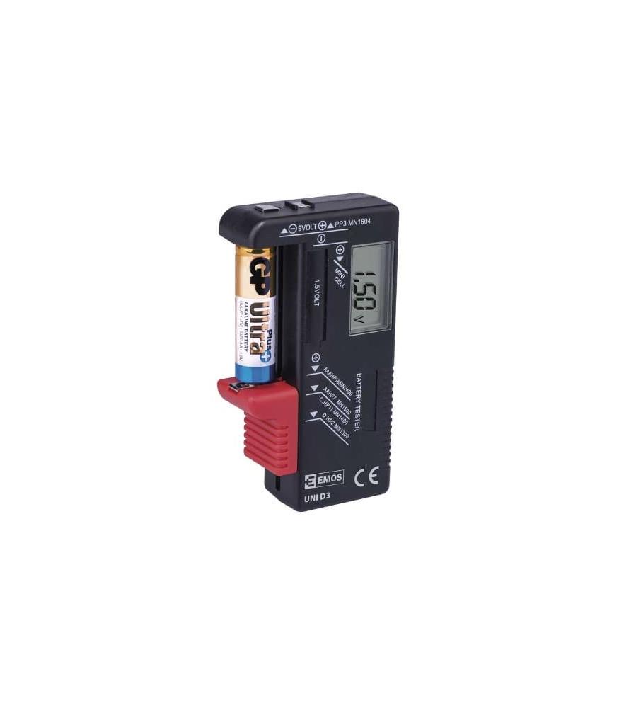 Battery Tester with LCD Accurate and Reliable Testing tester, Emos