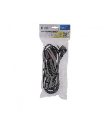 3m elektrisches Verlängerungskabel mit Schalter - Power 1mm² 4Z Schuko 9291-12879
