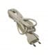 Cable de alimentación cable plano 2x0,75mm² 2m Blanco 9295-12893