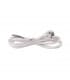 Cable de alimentación redondo 3x1,5mm² 3 Metros Blanco 9306-12909