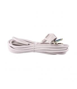 Napajalni kabel okrogel kabel 3x1,5mm² 5 metrov bel