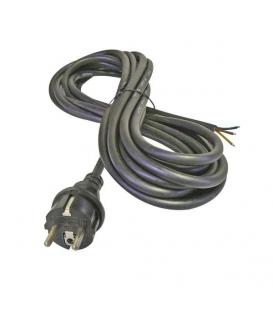 Napajalni kabel Flexo kabel gumijast 3x2,5mm² 5 metrov črn