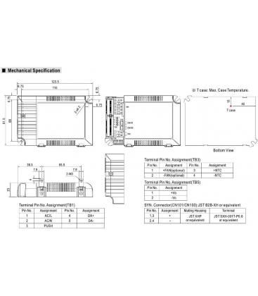 Osvetlite svoj dom z gonilnikom LED LCM 60DA 2 90V 60W IP20 9356-13034
