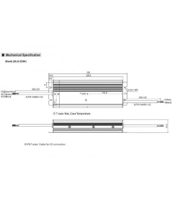 HLG 320H LED Driver 24V 320W IP67 Quality & Reliable – photo