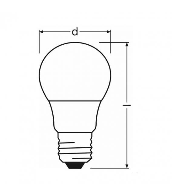 LED Lamp Star Classic A 6W Warm White E27 – photo