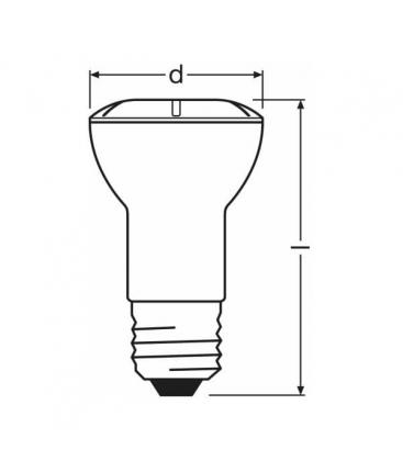 Lámpara LED Star R50 40 3.9W WW - E27, 240V, 30D Iluminación 9458-13333