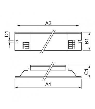 HF P 170 TL-D EII 220V Elektronisches Vorschaltgerät 9494-13427