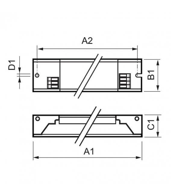 HF P 236 TL-D III 220V Elektronisches Vorschaltgerät – foto