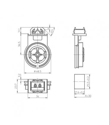 107958 Lampholder G13 - Essential Accessory 9548-13539