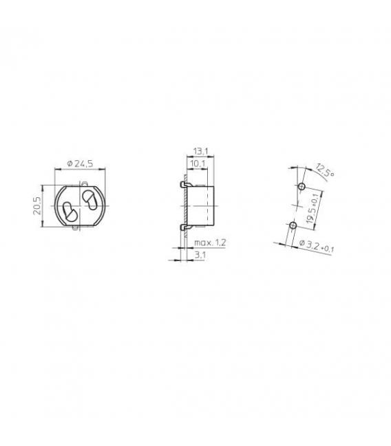 Ignitor 43000 Lampholder Base - Essentiel pour les douilles de lampe – Photo