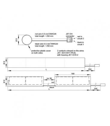EMXs 180.000 1h Ni Cd baterija - modul za zasilno razsvetljavo 9617-13669