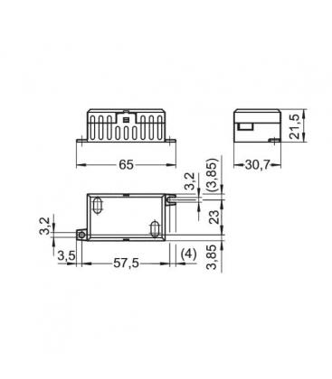 LEDline ECXe 350.192 9W Driver - Fuentes de alimentación LED 9660-13762