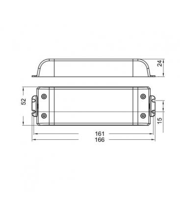 LEDline ECXe 700.086 25W Treiber - ECO EffectLine 9662-13766