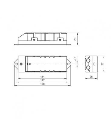 LEDline ECXe 1050.012 20W Treiber - LED-Netzteile & Treiber 9663-13768