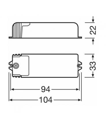 Trasformatore elettronico HTN 75 - 230/240V, 20W-75W 9687-13829