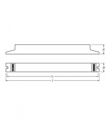 QT FIT8 1x58 Electronic Ballast - 70W 220V 9730-13968