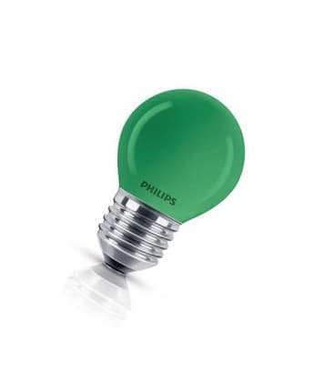 Luster Party P45 15W E27 Green Light Bulb 10002-14928