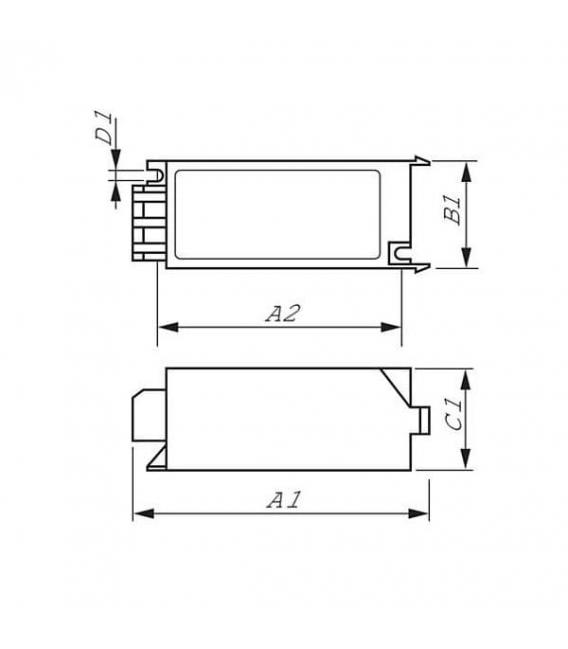 Ignitor electrónico superpuesto para lámparas HS y HI - SX 74 91 135W – foto