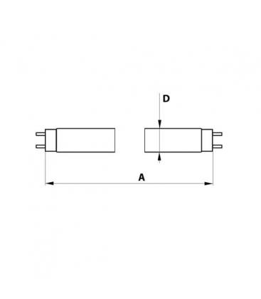 Leuchtstoffröhre T8 LT 58W 0752 G13 Bäckerei Super 10087-15198