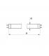 Tubi fluorescenti a luce frescai T8 LT 18W 075 G13 10091-15220