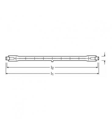 Lampe 64741 EKM 1000W 220V R7s - Eclairage spécialisé 653-1574