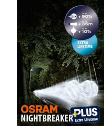 HB4 51W 12V Lampadina per auto NBP Night Breaker Plus - Confezione doppia 8157-18159